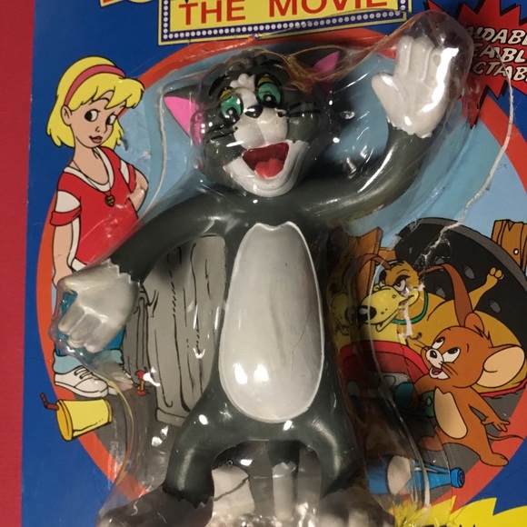 TOM AND JERRY VTG 1992 Bend-Ems Tom, Jerry & Robyn - Picture 12 of 14
